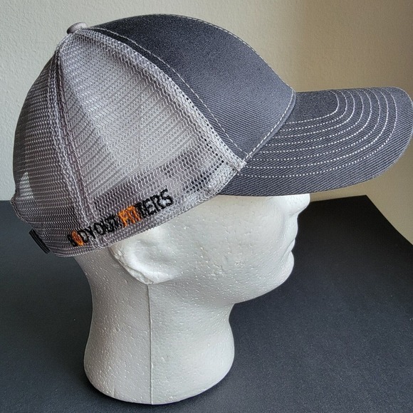 Body Outfitters Gray Trucker Hat Cap Mesh Personal Training Studio Strapback EUC - Picture 5 of 9